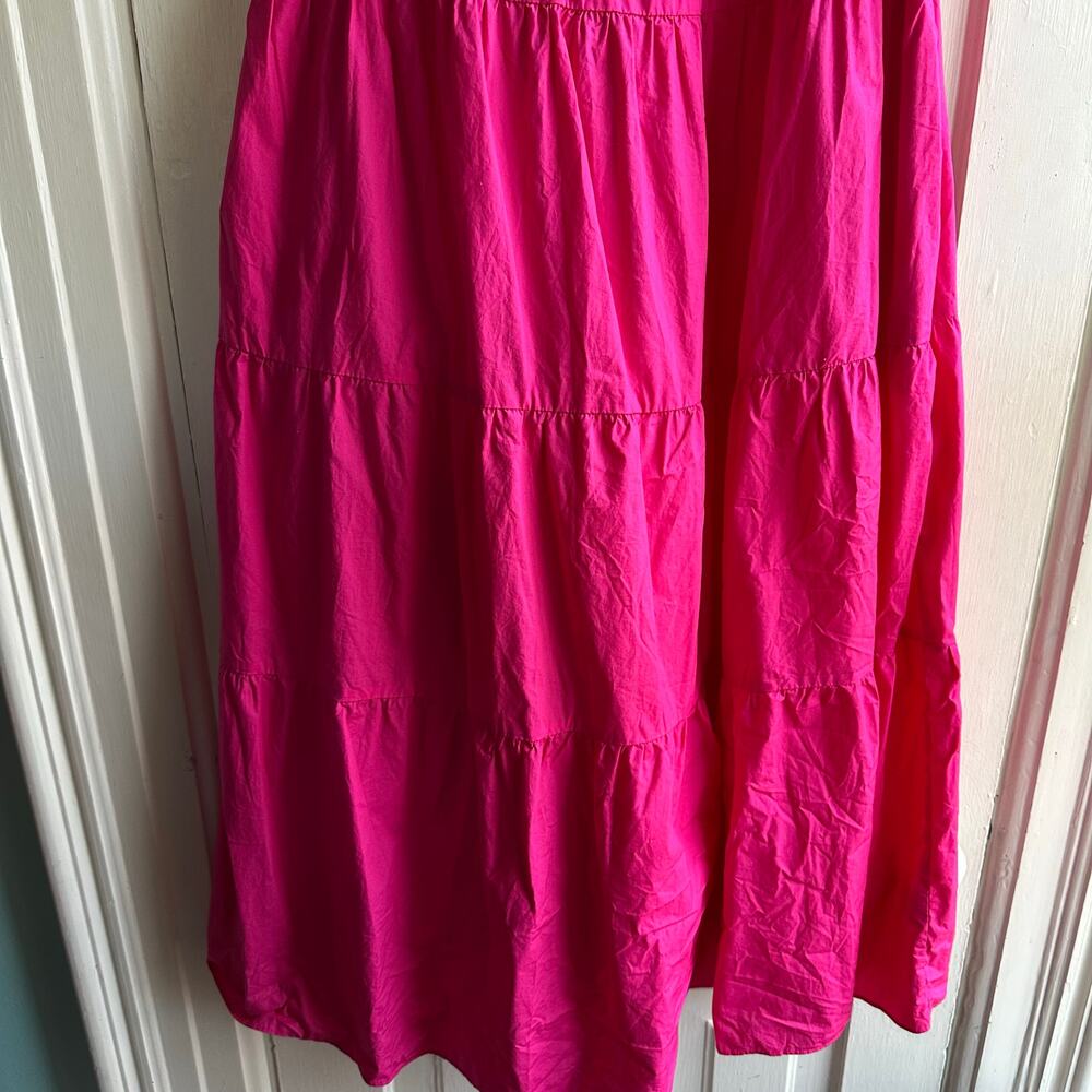 J. Crew Ruffle-Trim Tiered Midi Dress - Picture 5 of 8